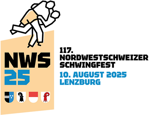 Logo Nordwestschweizer Schwingfest 2025 Lenzburg